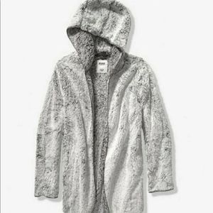 Brand New Pink Sherpa Cardigan